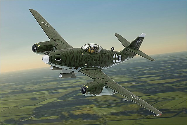 [予約]CORGI(コーギー) 1/72 (ダイキャスト製) メッサーシュミット Me 262A-2a "ブリッツ・ボンバー"