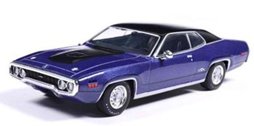 [予約]ixo(イクソ) 1/43 (ダイキャスト製) プリムス GTX ランナー 1971 メタリックパープル