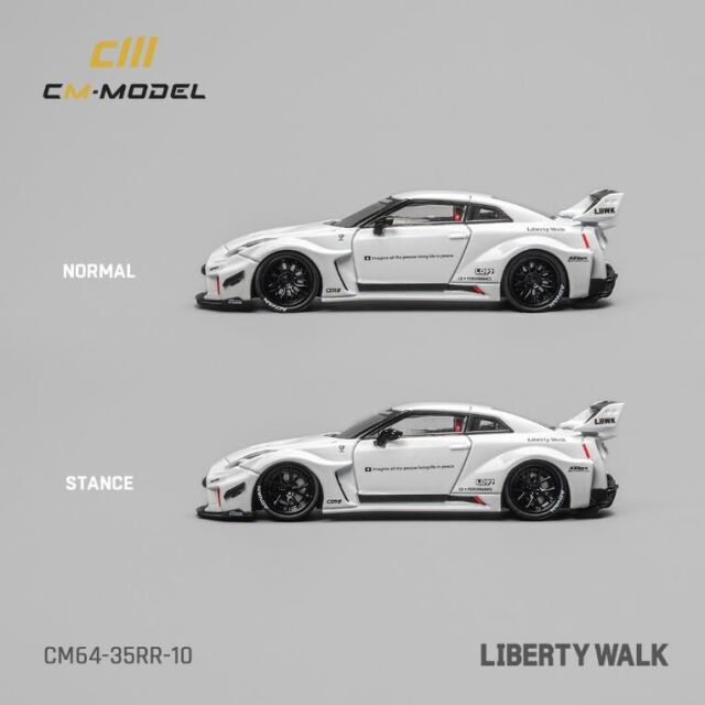 CM・MODEL(CMモデル) 1/64 (ダイキャスト製) Nissan LB-WORKS