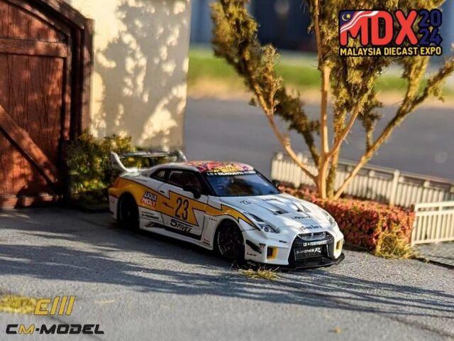 【お1人様1個まで】CM・MODEL(CMモデル)  1/64 Nissan LB-WORKS GT35RR スーパーシルエット　スペシャルカラー Malaysia Diecast Expo 2024 イベント限定モデル