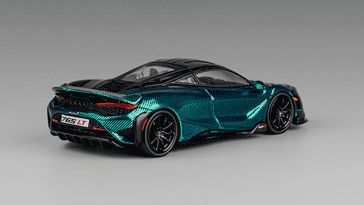 CM・MODEL(CMモデル) 1/64 (ダイキャスト製) McLaren 765LT クローム