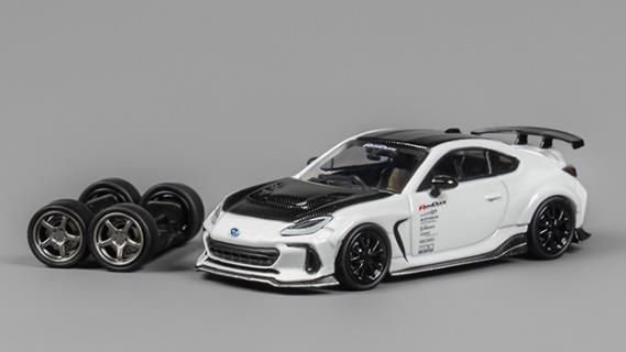 CM・MODEL(CMモデル)  1/64 Subaru BRZ Varis BRZ ARISING-1 ホワイト