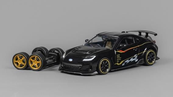 CM・MODEL(CMモデル)  1/64 Subaru BRZ Varis ARISING-1 ブラック