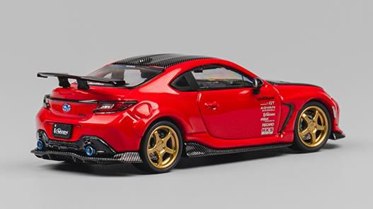CM・MODEL(CMモデル) 1/64 Subaru Varis BRZ ARISING-1 レッド ガリバー