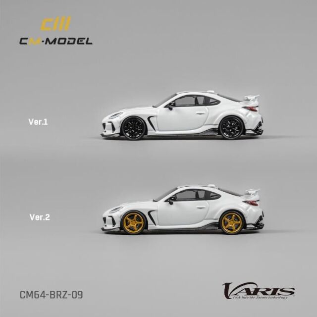 CM-M 1/64 スバル BRZ ヴァリス アライジング1 シルバー【新品】 CM・MODEL(CMモデル) 1/64 Subaru BRZ Varis ARISING-1 シルバー