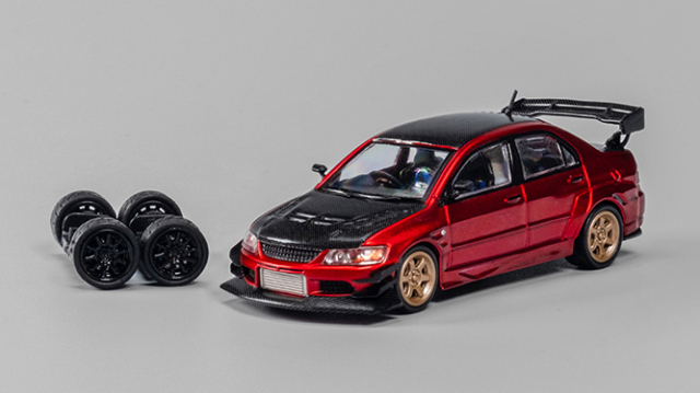 ランサーエボリューションⅨ レッド/カーボン 新品未開封品 ランサーエボリューションⅨ レッド/カーボン 新品未開封品