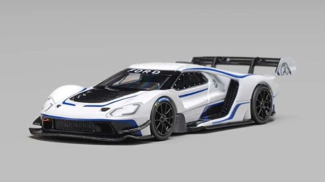 CM・MODEL(CMモデル) 1/64 (ダイキャスト製) Ford GT Mk IV フローズン