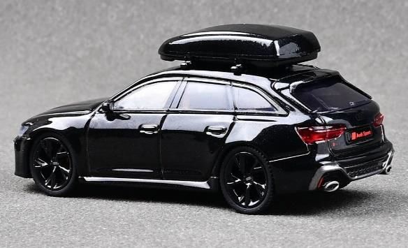 CM・MODEL(CMモデル) 1/64 アウディ RS 6 アバント ブラック w