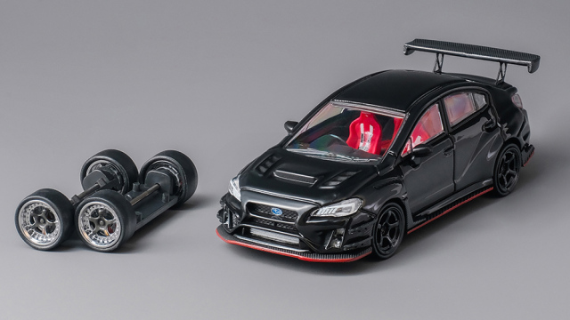 CM・MODEL(CMモデル)  1/64 Subaru Varis Widebody 1.0 ブラック
