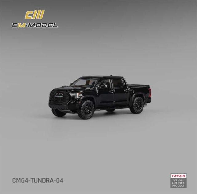 [予約]CM・MODEL(CMモデル) 1/64 (ダイキャスト製) Toyota タンドラ ブラック