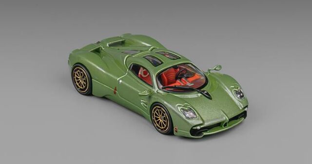 CM・MODEL(CMモデル) 1/64 Pagani ウトピア メタリックグリーン
