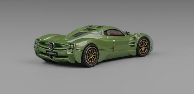 CM・MODEL(CMモデル) 1/64 Pagani ウトピア メタリックグリーン ガリバー