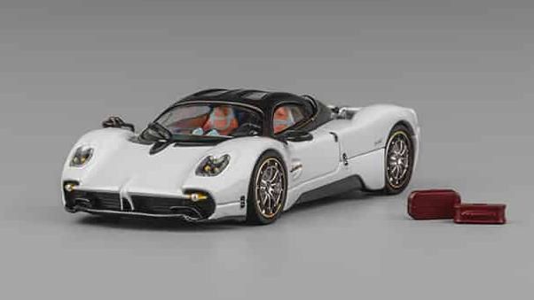 CM・MODEL(CMモデル) 1/64 (ダイキャスト製) Pagani ウトピア パールホワイト