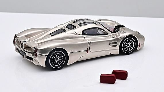 フィグアートモデル 1/43 パガーニ ウアイラR 黄緑色（1/43