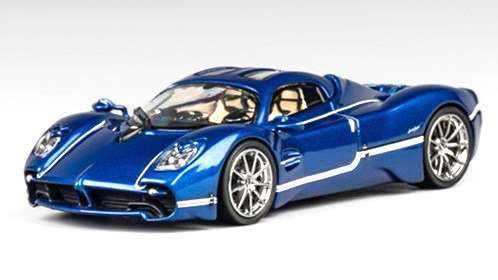 CM・MODEL(CMモデル) 1/64 (ダイキャスト製) Pagani ウトピア メタリックブルー