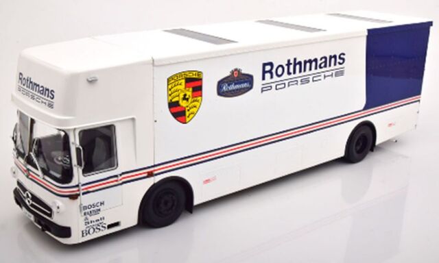 [予約]CMR 1/18 メルセデス O317 レーストランスポーター ロスマンズポルシェ