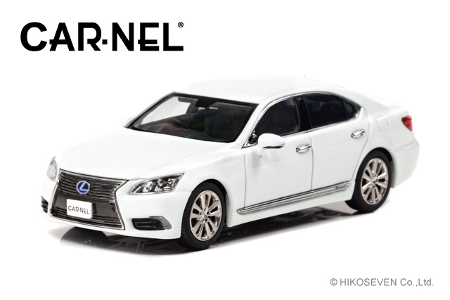 CAR-NEL (カーネル) 1/43 レクサス LS600h VersionL (UVF45) 2014 White Pearl Crystal Shine ※限定300台