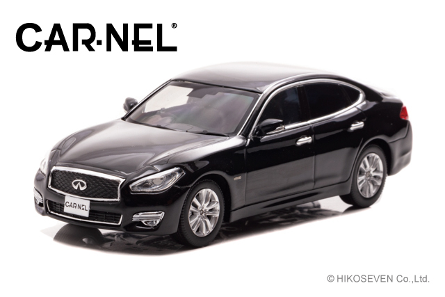 CAR-NEL (カーネル) 1/43 日産 フーガ ハイブリッド (Y51) 2015 Super Black ※限定300台