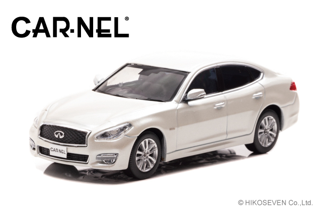 CAR-NEL (カーネル) 1/43 日産 フーガ ハイブリッド (Y51) 2015 Crystal White Pearl ※限定300台