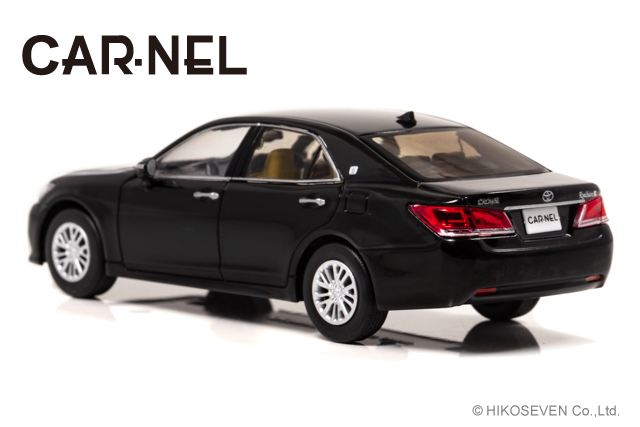 1/43　クラウン　ロイヤルサルーンG　GRS210　ミニカー　ブラック CAR-NEL (カーネル) 1/43 トヨタ クラウン ロイヤルサルーン G
