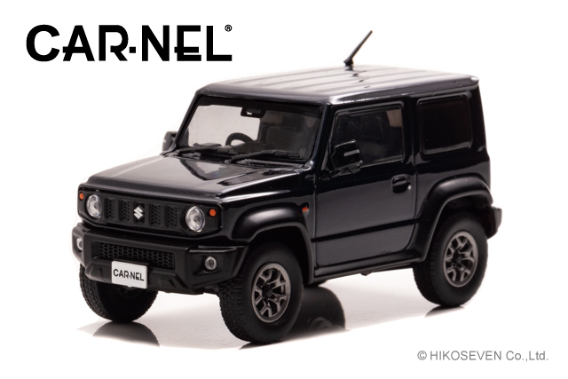 CAR-NEL (カーネル) 1/43 スズキ ジムニー シエラ JC (JB74W) 2018 Bluish Black Pearl ※限定300台