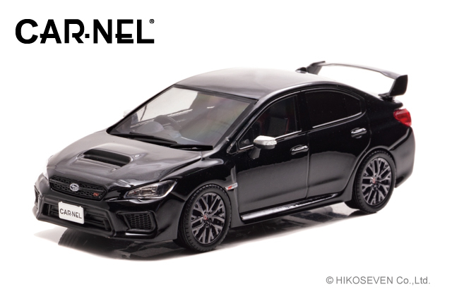 CAR-NEL (カーネル) 1/43 スバル WRX STI Type S (VAB) 2018 Crystal Black Silica ※限定300台