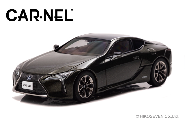 CAR-NEL (カーネル) 1/43 レクサス LC500h “PATINA Elegance” (GWZ100) 2019 Terraine Khaki Mica Metallic ※限定400台