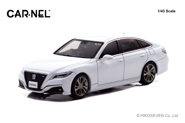 CAR-NEL (カーネル) 1/43 トヨタ クラウン ハイブリッド 3.5 RS Advance (GWS224) 2020 Precious White Pearl ※限定300台