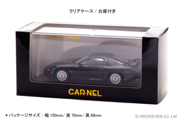 希少 CAR-NEL 三菱 GTO Twin Turbo 1/43 美品 白 ミニカー/完成品 カーネル 1/43 三菱 GTO ツインターボ Z16A