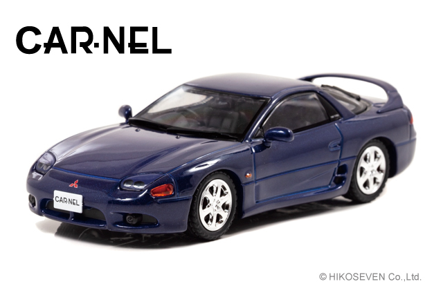 CAR-NEL (カーネル) 1/43 三菱 GTO Twin Turbo (Z16A) 1996 Mariana Blue Pearl  ※限定300台
