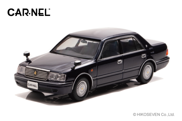 CAR-NEL (カーネル) 1/43 トヨタ クラウン ロイヤルサルーン G (JZS155) 1999 Dark Blue Mica ※限定300台