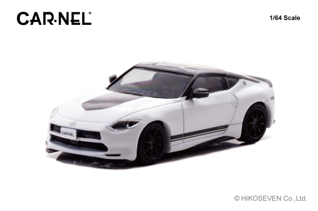CAR-NEL (カーネル) 1/64 日産 フェアレディ Z Version ST Customized Edition 2023 Prism White / Super Black ※限定999台