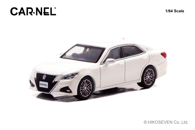 CAR-NEL (カーネル) 1/64 トヨタ クラウン アスリート S 2015 White Pearl Crystal Shine ※限定499台