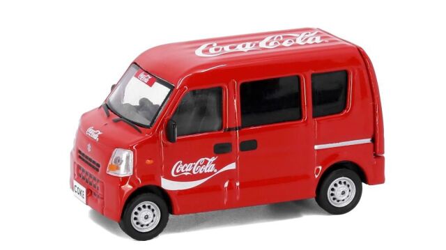 TINY（タイニー）Tiny City 1/64 スズキ エブリィ Coca-Cola レッド