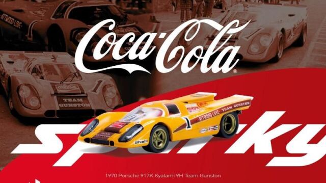 Spark (スパーク) Sparky × Tiny 1/64 Porsche 917K 1970 Kyalami 9H Team Gunston