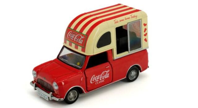 [予約]TINY(タイニー ) Tiny City (ダイキャスト製) モーリスミニ ピックアップ Coca-Cola 2