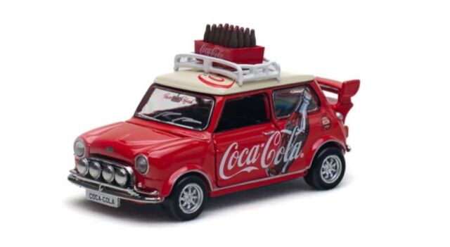 [予約]TINY(タイニー ) Tiny City  (ダイキャスト製) ミニクーパー マシーン  Coca-Cola