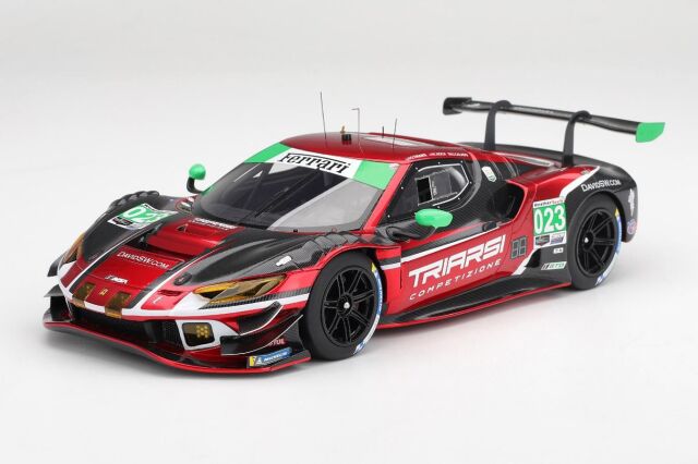 [予約]BBR COMPETITION Series 1/18 (レジン製) フェラーリ 296 GT3 IMSA プチ・ル・マン 2025 #023 Triarsi Competizione