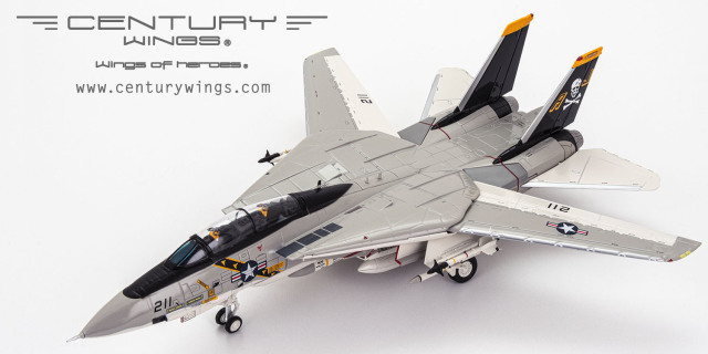CenturyWings 1/72 (ダイキャスト製) F-14A アメリカ海軍 VA-84 ジョリーロジャース AJ211 1978
