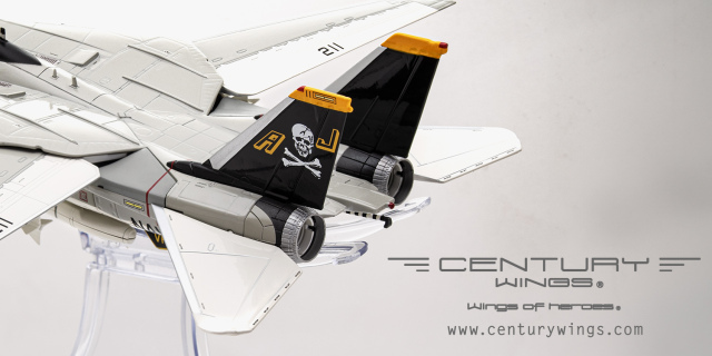 CENTURY WINGS 1/72 F-14 トムキャット ジョリーロジャース 1/72 F-14A トムキャット アメリカ海軍 VF-84 ジョリー