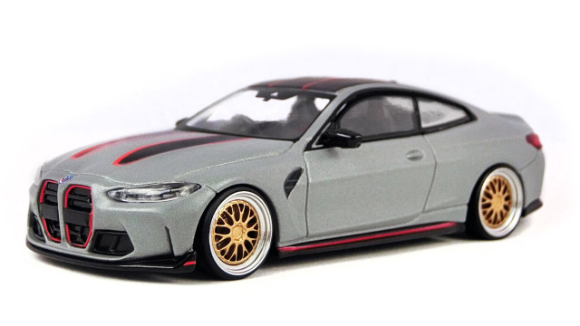 1/64 BMW M4 カスタムミニカー　ディーラー特注非売品　ローダウン深リム Yahoo!オークション - 1/64 MINI-GT LB WORK BMW M4 深リム WORK