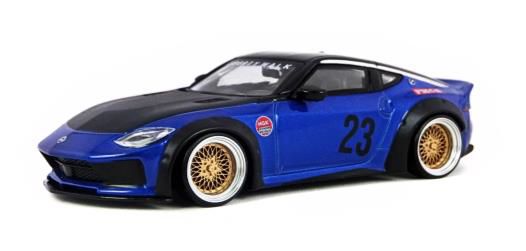 D MODEL 1/64 Nissan Z LB★NATION WORKS (RZ34) ブルー