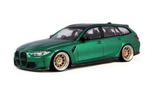 D MODEL 1/64 BMW M3 Competition Touring グリーン