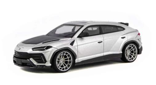 D MODEL 1/64 (ダイキャスト製) Lamborghini ウルス ペルフォルマンテ シルバー
