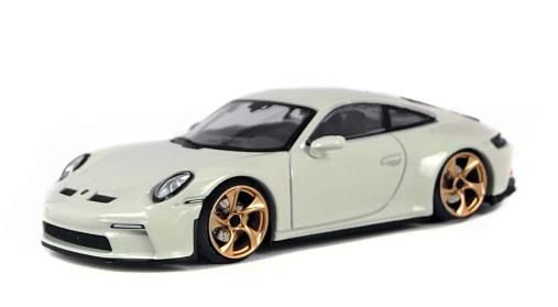 D MODEL 1/64 (ダイキャスト製) Porsche 911(992) GT3 Touring ホワイト