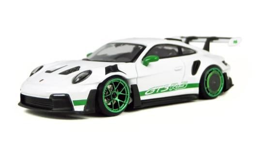 D MODEL 1/64 (ダイキャスト製) Porsche 911(992) GT3 RS ホワイト