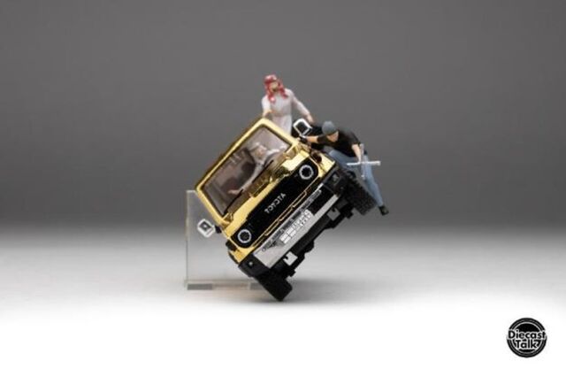 GCD ゲインコーププロダクツ 1/64 トヨタ ランドクルーザー70 金色 8月予約】ゲインコーププロダクツ 1/64 トヨタ ランドクルーザー
