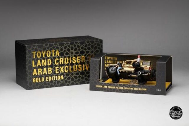 GCD ゲインコーププロダクツ 1/64 トヨタ ランドクルーザー70 金色 8月予約】ゲインコーププロダクツ 1/64 トヨタ ランドクルーザー