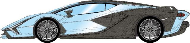 [予約]EIDOLON(アイドロン) 1/43 (レジン製) ランボルギーニ シアンFKP 37 2019 アズーロテティス/エクスポーズドカーボン(限定50台、国内販売25台)