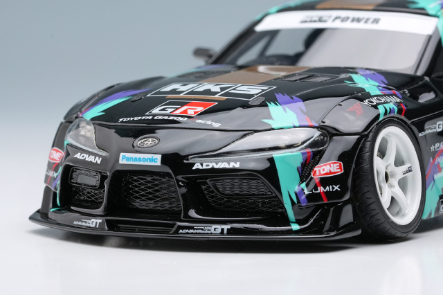 EIDOLON(アイドロン) 1/43 (レジン製) トヨタ GRスープラ Drift by HKS